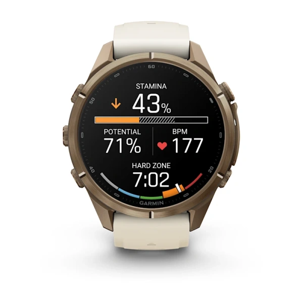 Garmin Fenix 9 Pro 43mm Autumn Gold Titanium Cream/French Grey (010-04335-26)
