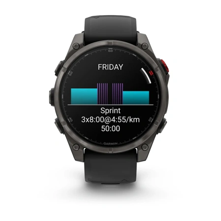 Garmin Fenix 8 Pro 47 mm AMOLED Sapphire Carbon Grey DLC (010-03198-01)