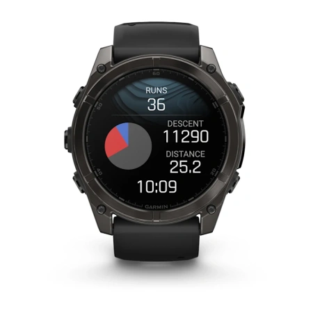 Garmin Fenix 8 51 mm AMOLED Sapphire Carbon Grey DLC (010-02905-21)