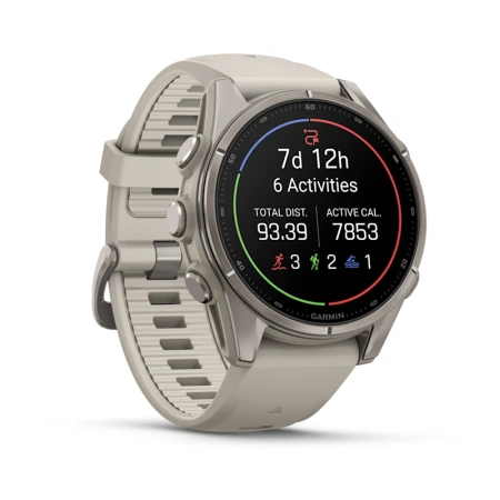 Garmin Fenix 9 43mm Titanium Fog Grey (010-04761-01)