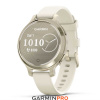 Garmin Lily 2 Active Lunar Gold with Bone Silicone Band (010-02891-00)