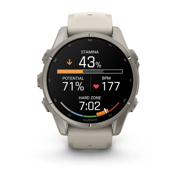 Garmin Fenix 9 Titanium Fog Grey  (010-04761-01)