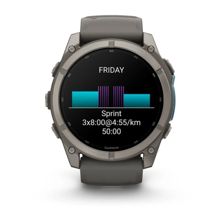 Garmin Fenix 9 51mm Titanium Pebble Grey (010-04763-01)
