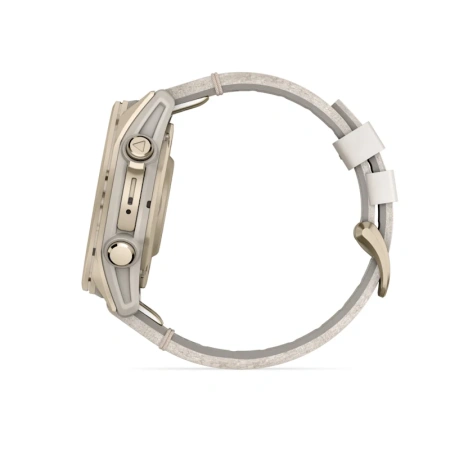 Garmin Fenix 8 43 mm AMOLED Sapphire Soft Gold Leather (010-02903-40)