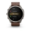 Garmin Fenix 9 Pro InReach 51mm Titanium Walnut Leather Band (010-04337-41)