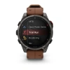 Garmin Fenix 8 Pro 47 mm AMOLED Sapphire Carbon Grey DLC leather (010-03198-40)