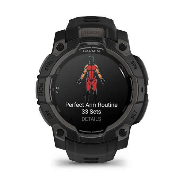 Garmin Instinct 3 45 mm, AMOLED Black (010-02936-00)