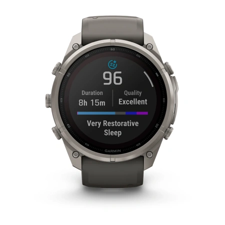 Garmin Fenix 9 Pro Solar 51mm Titanium with Pebble Grey (010-04339-06)