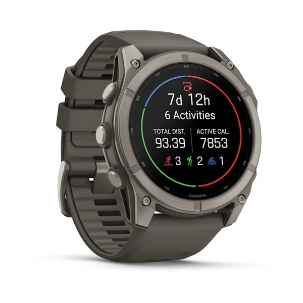 Garmin Fenix 9 51mm Titanium Pebble Grey (010-04763-01)