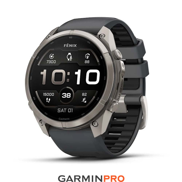 Garmin Fenix 9 Pro 51mm Titanium Graphite/Black (010-04337-26)