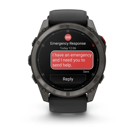 Garmin Fenix 8 Pro 51 mm AMOLED Sapphire Carbon Grey DLC (010-03199-01)