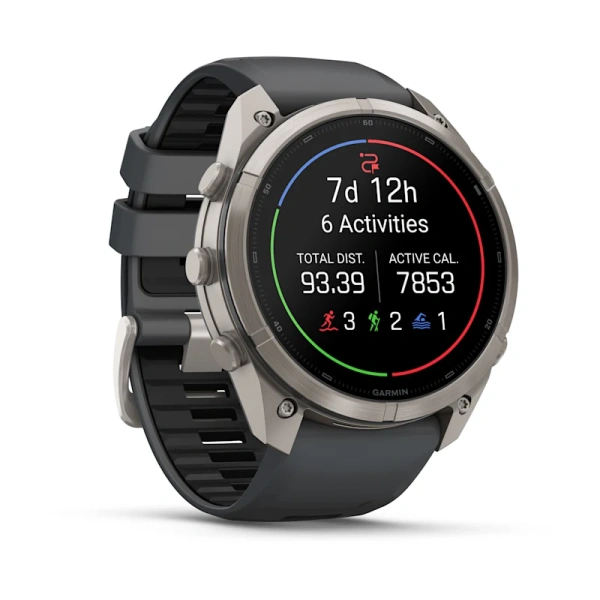Garmin Fenix 9 Pro 51mm Titanium Graphite/Black (010-04337-26)