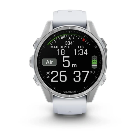 Garmin Fenix 8 43 mm AMOLED Silver (010-02903-00)