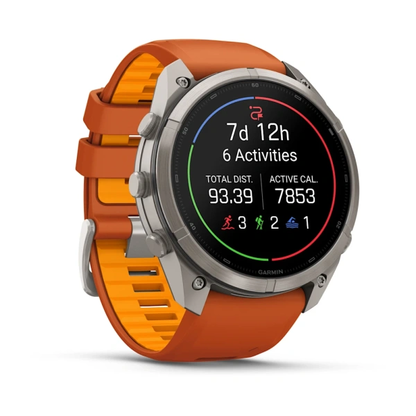 Garmin Fenix 9 Pro 51mm Titanium Autumn Orange/Spark (010-04337-06)