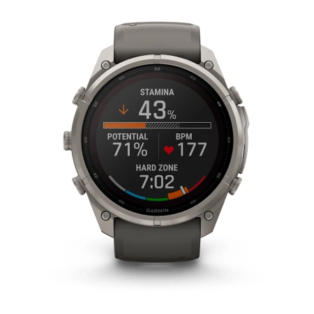 Garmin Fenix 9 Pro Solar 51mm Titanium with Pebble Grey (010-04339-06)