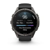 Garmin Fenix 9 Pro 43mm Carbon Gray DLC Titanium Black/Pebble Grey (010-04335-16)
