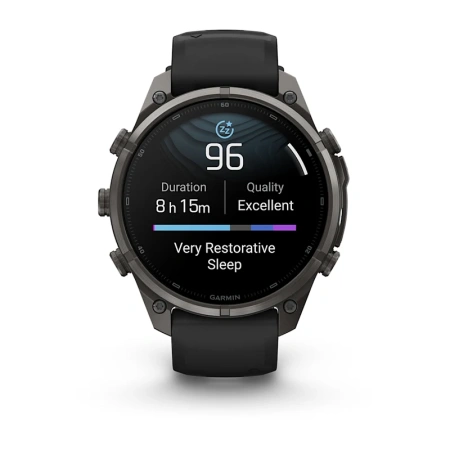 Garmin Fenix 9 Pro 47mm Carbon Gray DLC Titanium Black/Pebble Grey (010-04336-16)