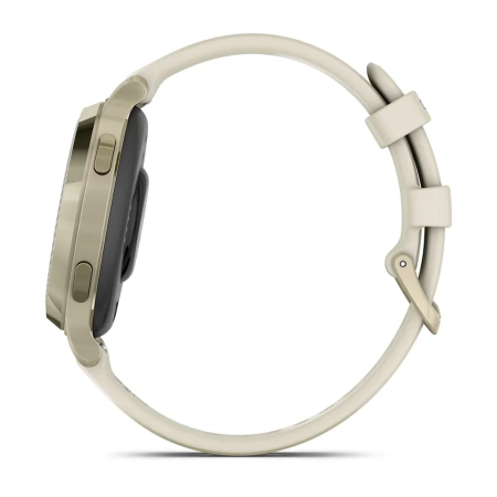 Garmin Lily 2 Active Lunar Gold with Bone Silicone Band (010-02891-00)