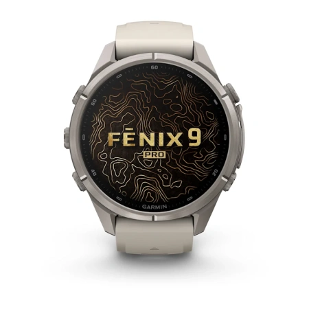 Garmin Fenix 9 Pro 43mm Titanium Fog Grey/Dark Sandstone (010-04335-86)