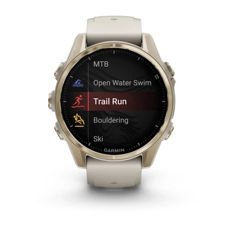 Garmin Fenix 8 43 mm AMOLED Sapphire Soft Gold (010-02903-11)