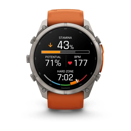 Garmin Fenix 9 Pro 51mm Titanium Autumn Orange/Spark (010-04337-06)