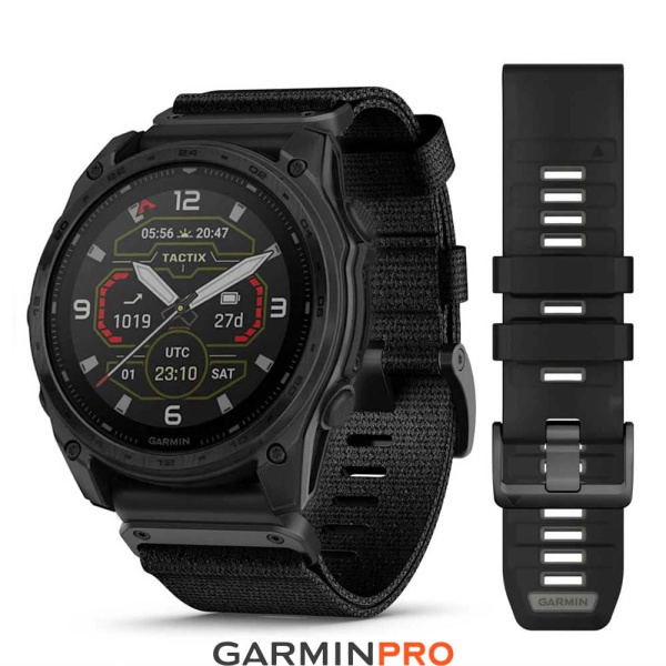Garmin Tactix 8 51 mm, Solar Includes Applied Ballistics Ultralight Solver (010-03407-01)