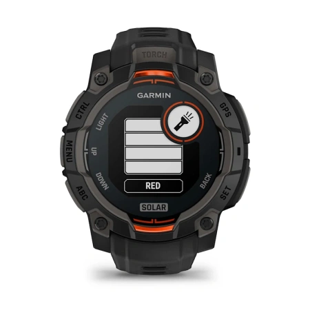 Garmin Instinct 3 45 mm, Solar Black (010-02934-00)