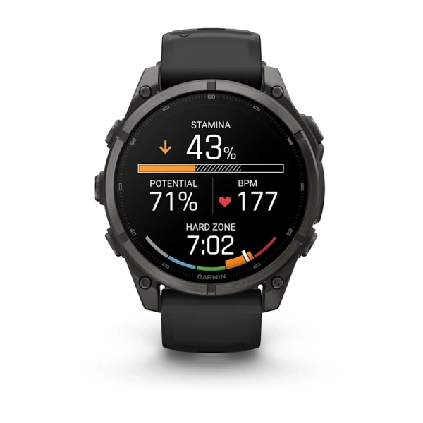 Garmin Fenix 9 47mm Carbon Grey DLC Titanium Black (010-04762-11)