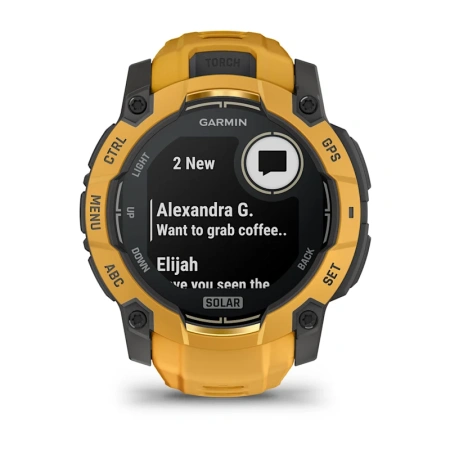 Garmin Instinct 3 50 mm, Solar Sunburst (010-02935-02)