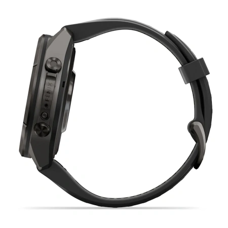 Garmin Fenix 9 Pro 43mm Carbon Gray DLC Titanium Black/Pebble Grey (010-04335-16)