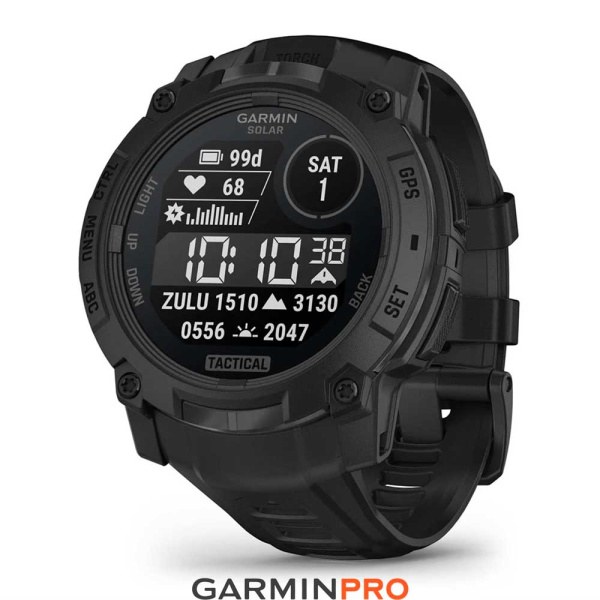 Garmin Instinct 3 50 mm, Solar, Tactical Edition Black (010-02935-50)