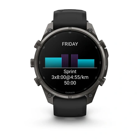 Garmin Fenix 9 Pro 47mm Carbon Gray DLC Titanium Black/Pebble Grey (010-04336-16)