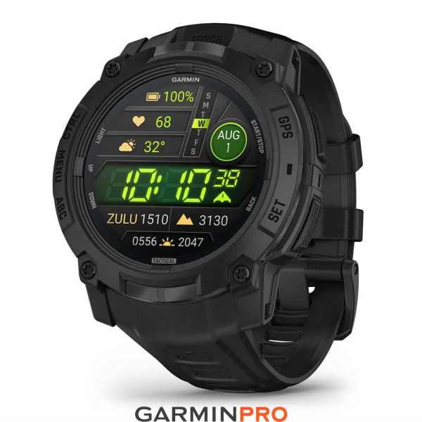 Garmin Instinct 3 50 mm, AMOLED, Tactical Edition Black (010-03020-50)