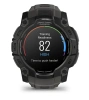 Garmin Instinct 3 50 mm, AMOLED Black/Bolt Blue (010-03020-03)