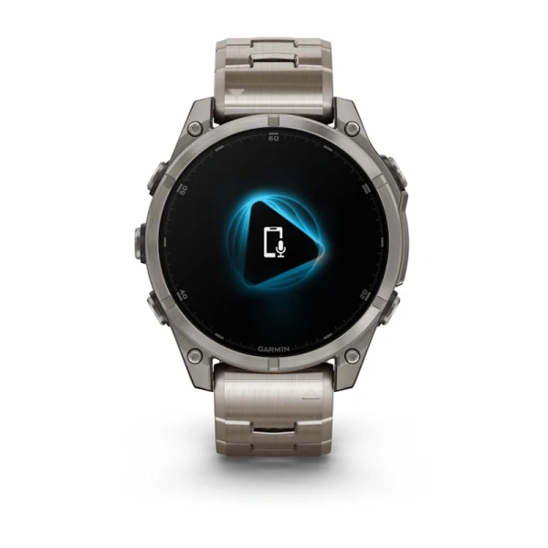 Garmin Fenix 8 47 mm, AMOLED Sapphire Titanium Ti-Band (010-02904-40)