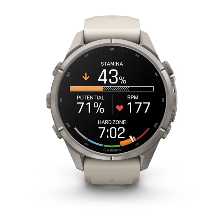 Garmin Fenix 9 Pro 43mm Titanium Fog Grey/Dark Sandstone (010-04335-86)