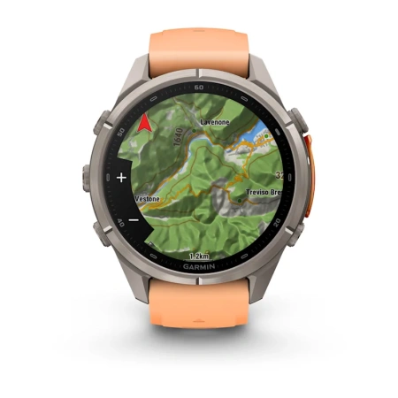 Garmin Fenix 9 Pro 43mm Titanium Shell Pink/Autumn Orange (010-04335-06)
