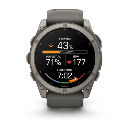 Garmin Fenix 9 51mm Titanium Pebble Grey (010-04763-01)