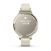Garmin Lily 2 Active Lunar Gold with Bone Silicone Band (010-02891-00)
