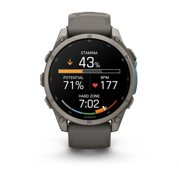 Garmin Fenix 9 47mm Titanium Pebble Grey (010-04762-01)