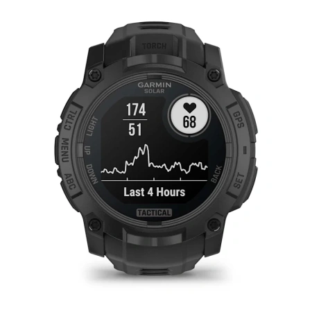 Garmin Instinct 3 50 mm, Solar, Tactical Edition Black (010-02935-50)
