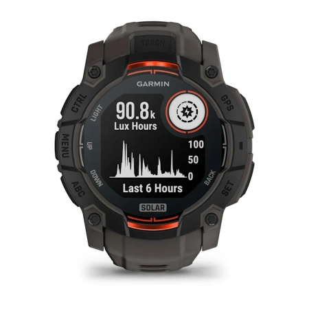 Garmin Instinct 3 50 mm, Solar Black (010-02935-00)