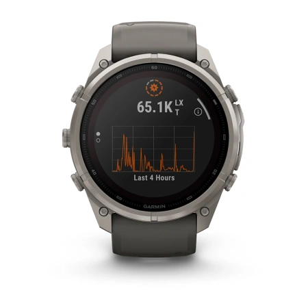 Garmin Fenix 9 Pro Solar 51mm Titanium with Pebble Grey (010-04339-06)