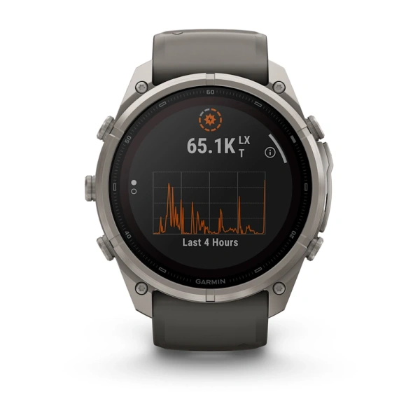 Garmin Fenix 9 Pro Solar 51mm Titanium with Pebble Grey (010-04339-06)