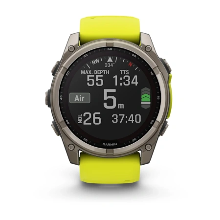 Garmin Fenix 8 51 mm Solar Sapphire Titanium (010-02907-21)