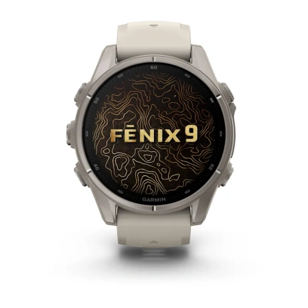 Garmin Fenix 9 43mm Titanium Fog Grey (010-04761-01)