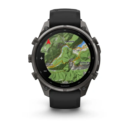 Garmin Fenix 9 Pro 47mm Carbon Gray DLC Titanium Black/Pebble Grey (010-04336-16)