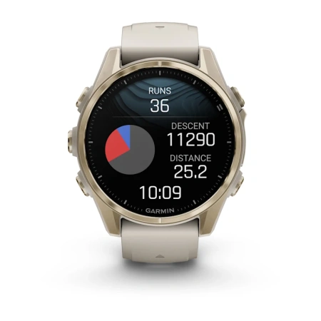 Garmin Fenix 8 43 mm AMOLED Sapphire Soft Gold (010-02903-11)