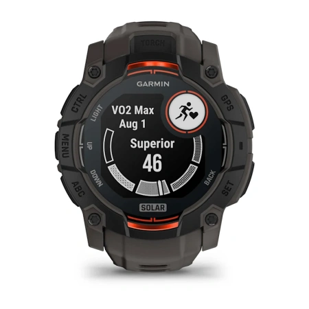 Garmin Instinct 3 50 mm, Solar Black (010-02935-00)