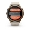 Garmin Fenix 9 Pro InReach 43mm Autumn Gold Titanium Bone Leather Band (010-04335-41)